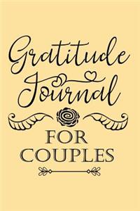 Gratitude Journal for Couples