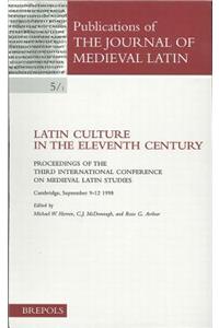 Latin Culture in the Eleventh Century