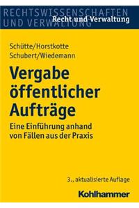 Vergabe Offentlicher Auftrage