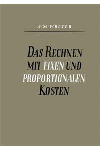 Das Rechnen Mit Fixen Und Proportionalen Kosten