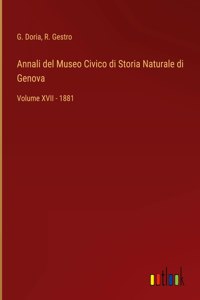 Annali del Museo Civico di Storia Naturale di Genova