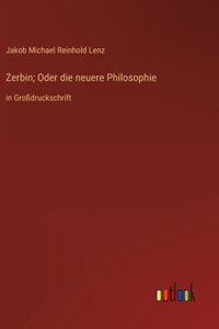 Zerbin; Oder die neuere Philosophie