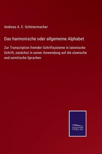harmonische oder allgemeine Alphabet
