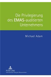 Die Privilegierung Des Emas-Auditierten Unternehmens
