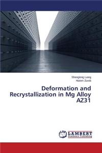 Deformation and Recrystallization in MG Alloy Az31