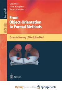 From Object-Orientation to Formal Methods