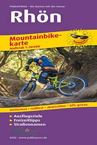 Rhoen, mountain bike map 1:50,000