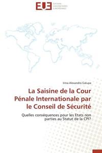 Saisine de la Cour Pénale Internationale Par Le Conseil de Sécurité