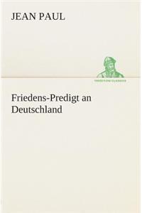 Friedens-Predigt an Deutschland