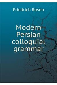 Modern Persian Colloquial Grammar