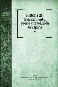 Historia del levantamiento, guerra y revolucion de Espana