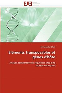 El�ments Transposables Et G�nes d''h�te