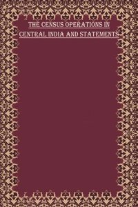 Census of India 1881: Report On The Census Of The Panjab Volume Book 29 1st [Hardcover]