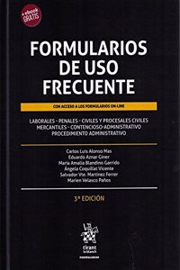 Formularios de uso frecuente.