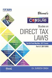 Capsule Studies on DIRECT TAX LAWS (For CA Final)