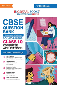 CBSE Question Bank Chapterwise and Topicwise SOLVED PAPERS_Class 10_Computer Applications_For Exam 2024-25