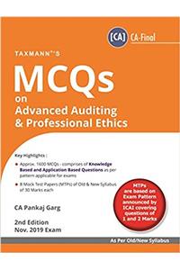 MCQ's On Advanced Auditing & Professional Ethics