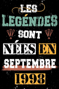 Les légendes sont nées en Septembre 1998