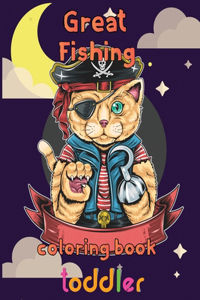 Great Fishing Coloring Book Toddler