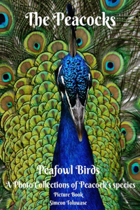 The Peacocks Peafowl Birds A Photo Collections of Peacock's species Picture Book