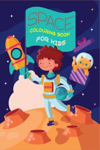 Space Colouring Book for Kids