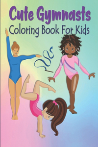 Cute Gymnasts Coloring Book For Kids