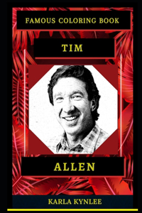 Tim Allen Famous Coloring Book