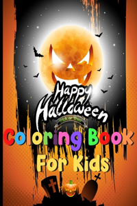 Halloween Coloring Book For Kids