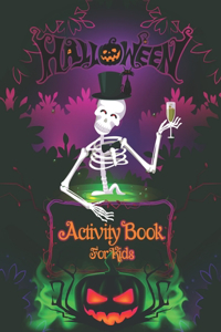 Halloween Activity Book for Kids