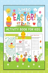 JUMBO Easter Activity Book For Kids