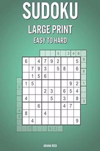 Sudoku Large Print Easy To Hard