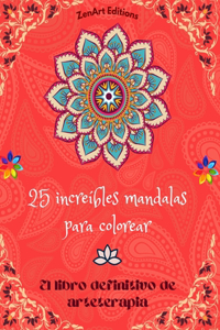 25 increíbles mandalas para colorear