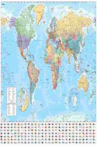 Collins World Wall Paper Map