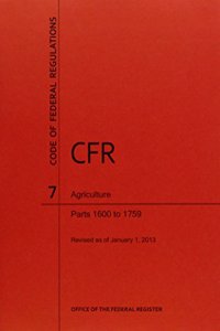 CFR7807 Agriculture Parts 1600-1759