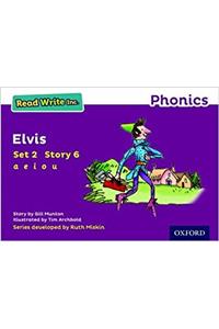 Read Write Inc. Phonics: Elvis (Purple Set 2 Storybook 6)