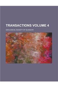 Transactions Volume 4