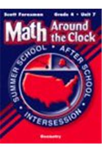 Scott Foresman Math 2003 Summer School Workbook Package Grade Four Unit Seven Geometry