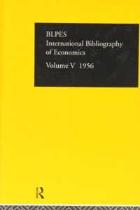 Intl Biblio Econom 1956 Vol 5