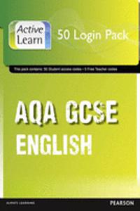 AQA GCSE English and English Language ActiveLearn 50 User Pack