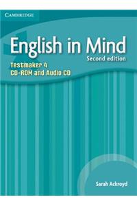 English in Mind Level 4 Testmaker CD-ROM and Audio CD