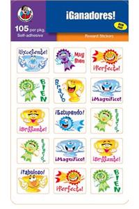 Ganadores! Reward Stickers