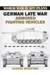 German Late War Armored Fighting Vehicles