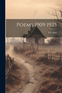 Poems 1909 1925