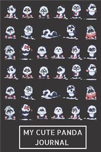 My Cute Panda Journal