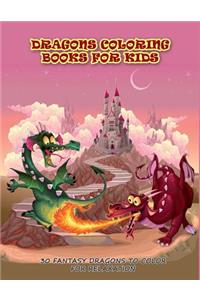 Dragons Coloring Books For Kids