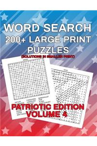 Word Search, Patriotic Edition