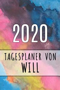 2020 Tagesplaner von Will