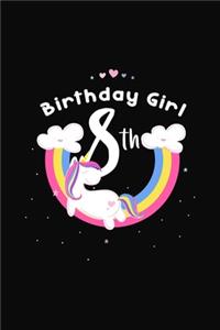 8th Birthday Girl
