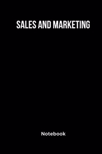 Sales and Marketing Notebook