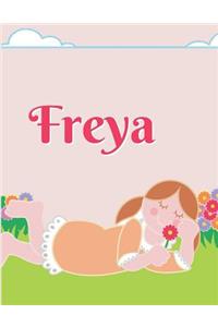 Freya Personalized Sketchbook Journal Notebook
